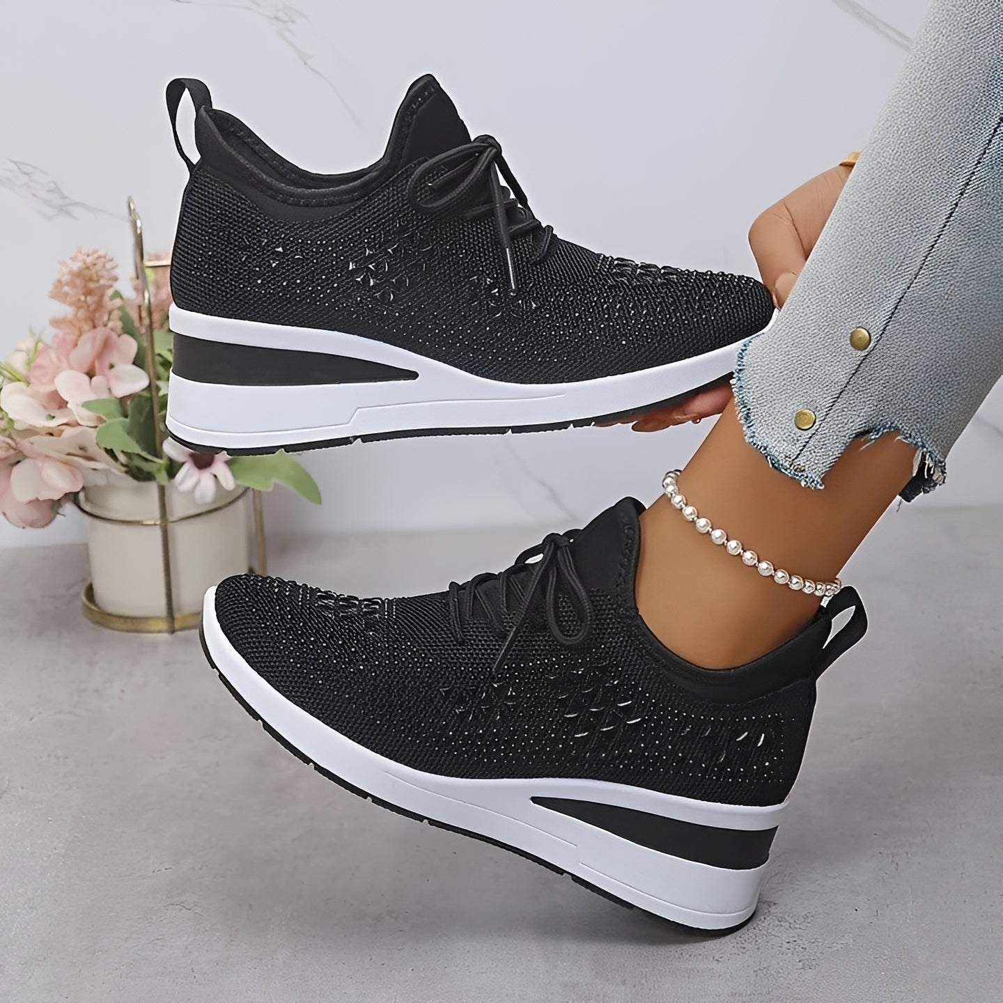 Brenda - Elegante Schuhe mit Keilabsatz