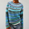 Olivia - Eleganter Pullover mit Muster