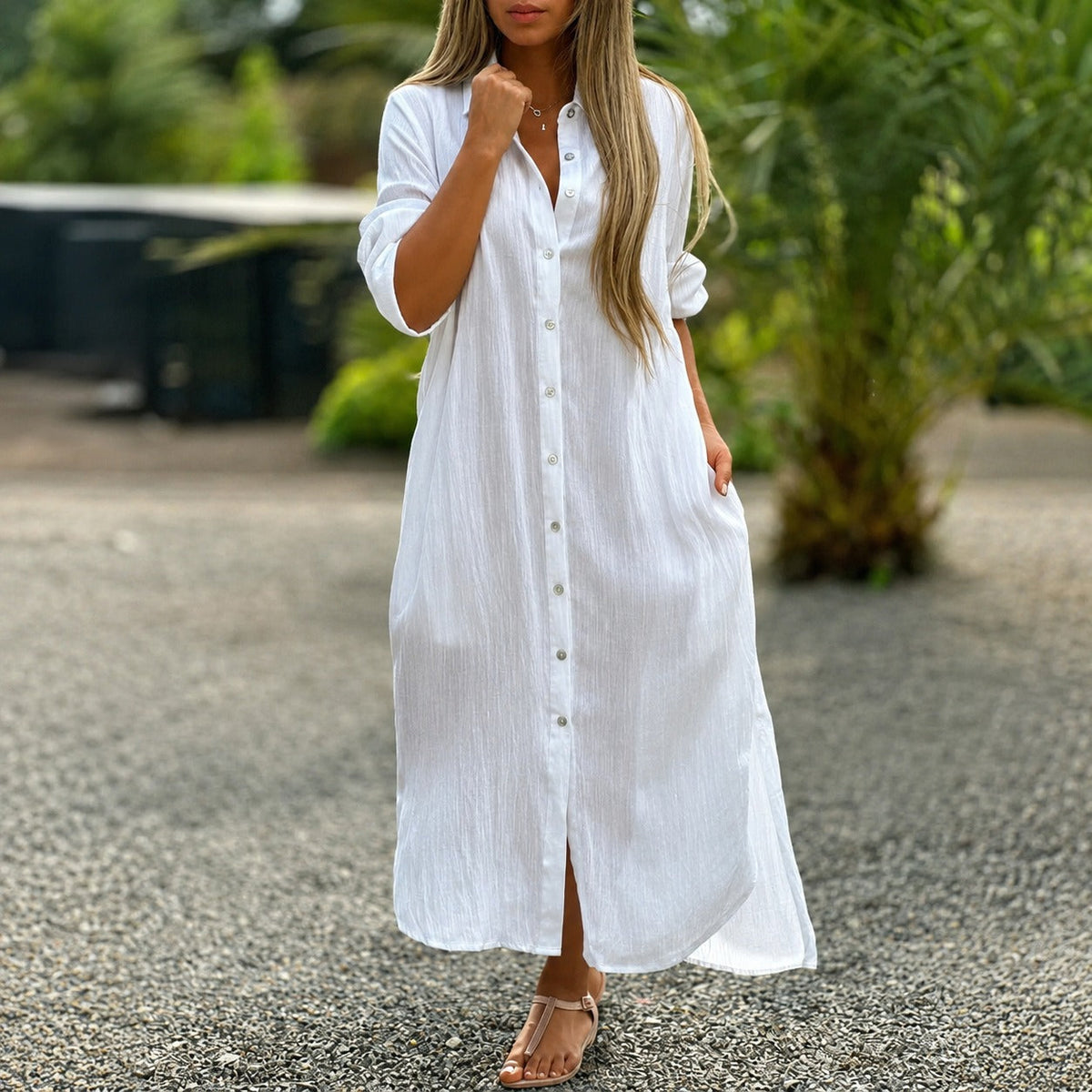 Sharon - Bequemes, Luftiges Kleid