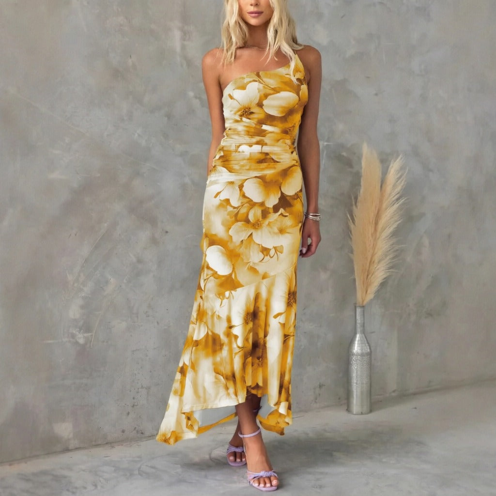 Tiffany - Midikleid mit Blumenmuster