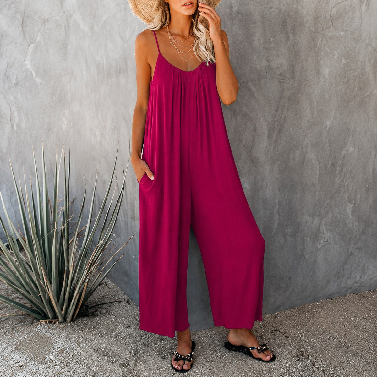 Mahdi - Komfortabler Jumpsuit mit Taschen