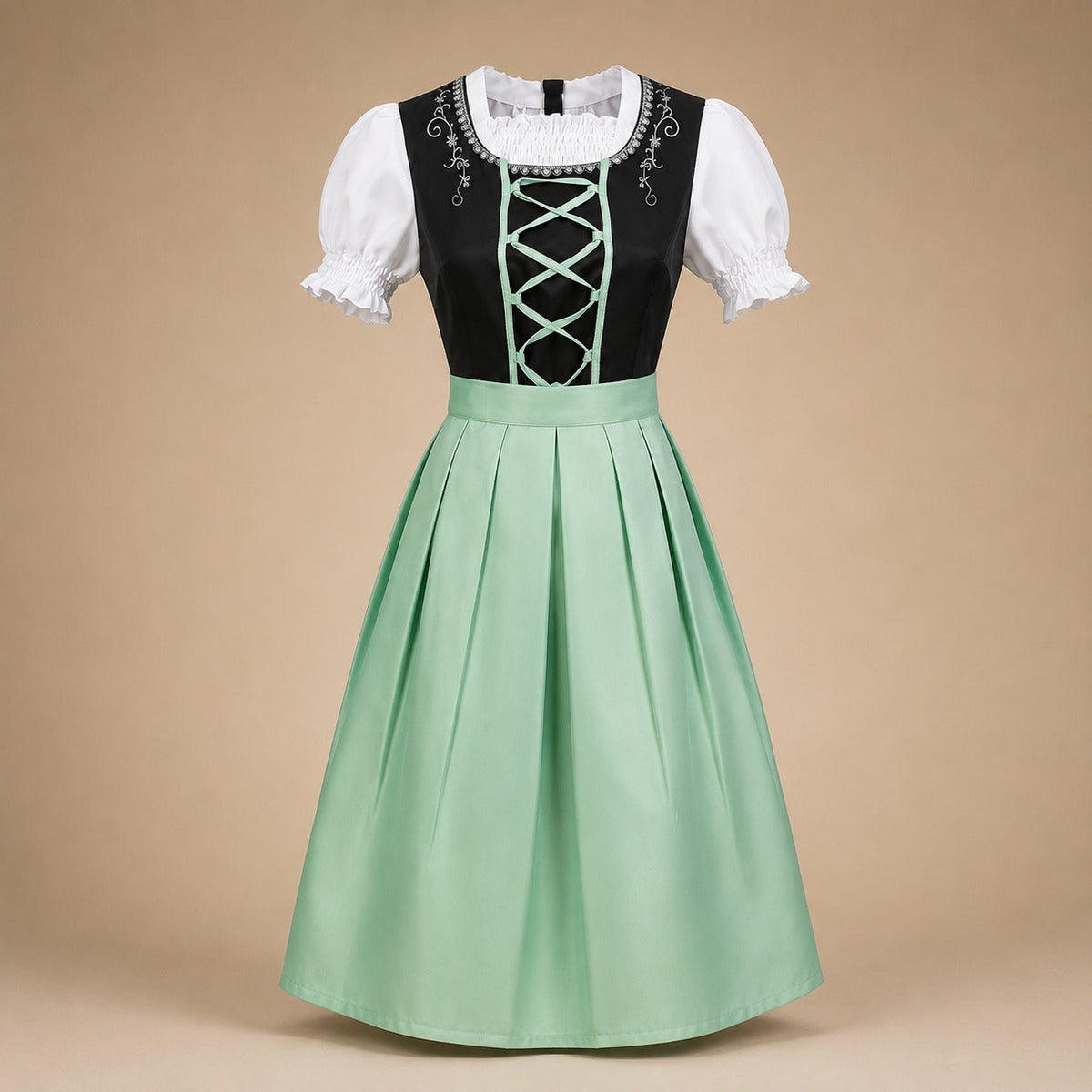 Mila - Schickes Oktoberfest-Dirndl (Futter nicht enthalten)