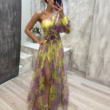 Rowe - Elegantes Maxi-Kleid mit Blumenmuster