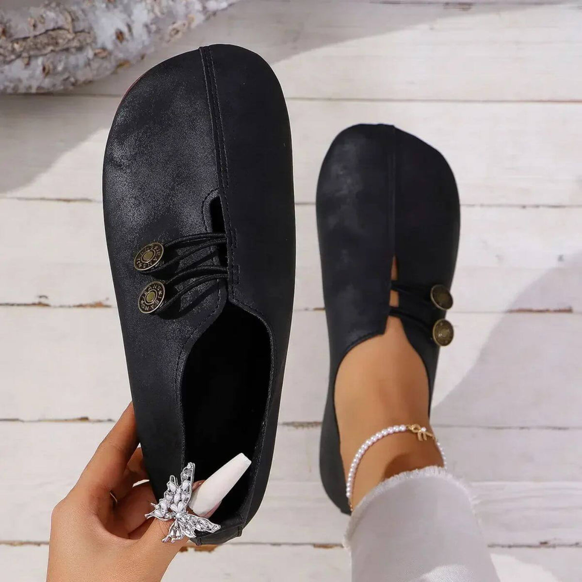 Ingrid - Angenehme und anpassungsfähige Schuhe