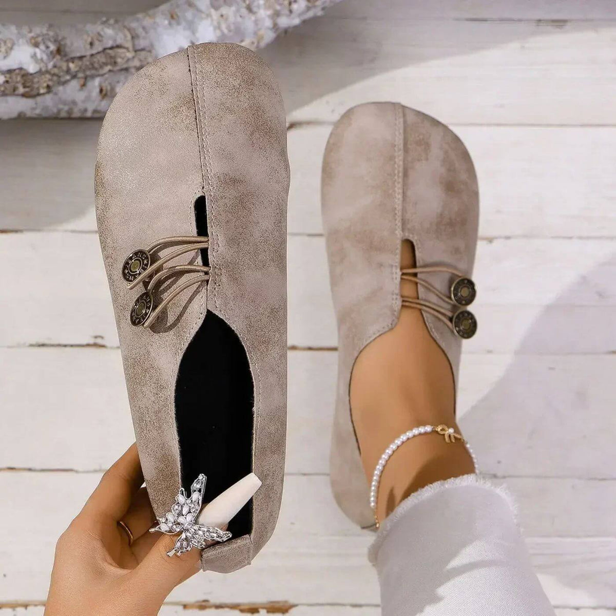 Ingrid - Angenehme und anpassungsfähige Schuhe