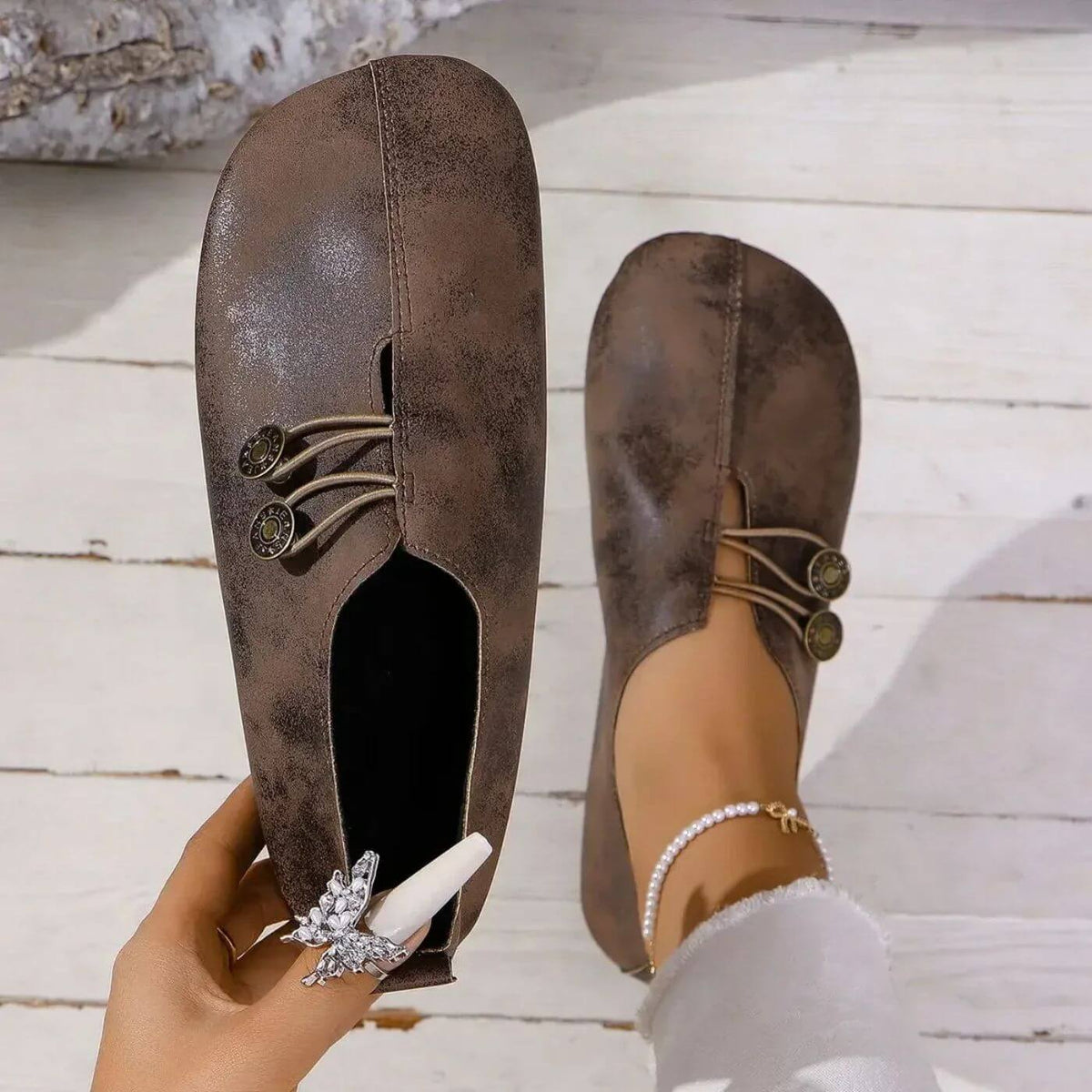 Ingrid - Angenehme und anpassungsfähige Schuhe