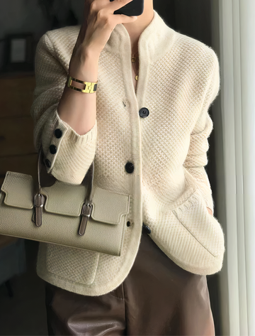 Edda - Strickcardigan mit Knöpfen