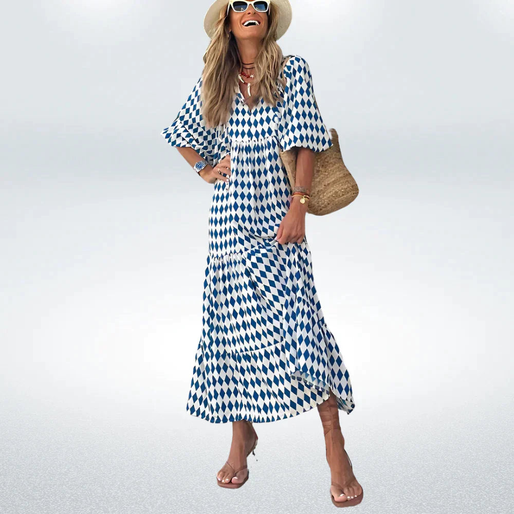 Sophia - Boho Maxikleid für Damen
