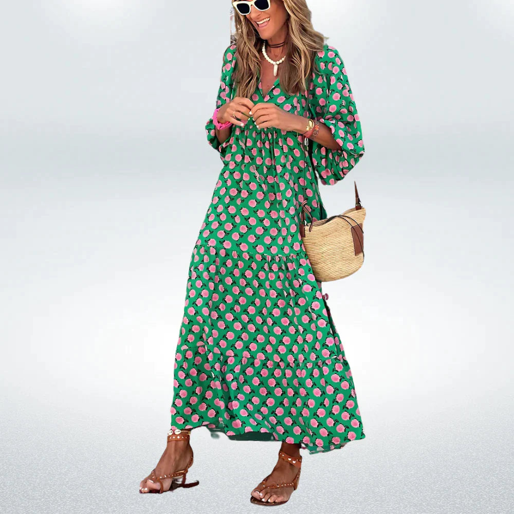 Sophia - Boho Maxikleid für Damen