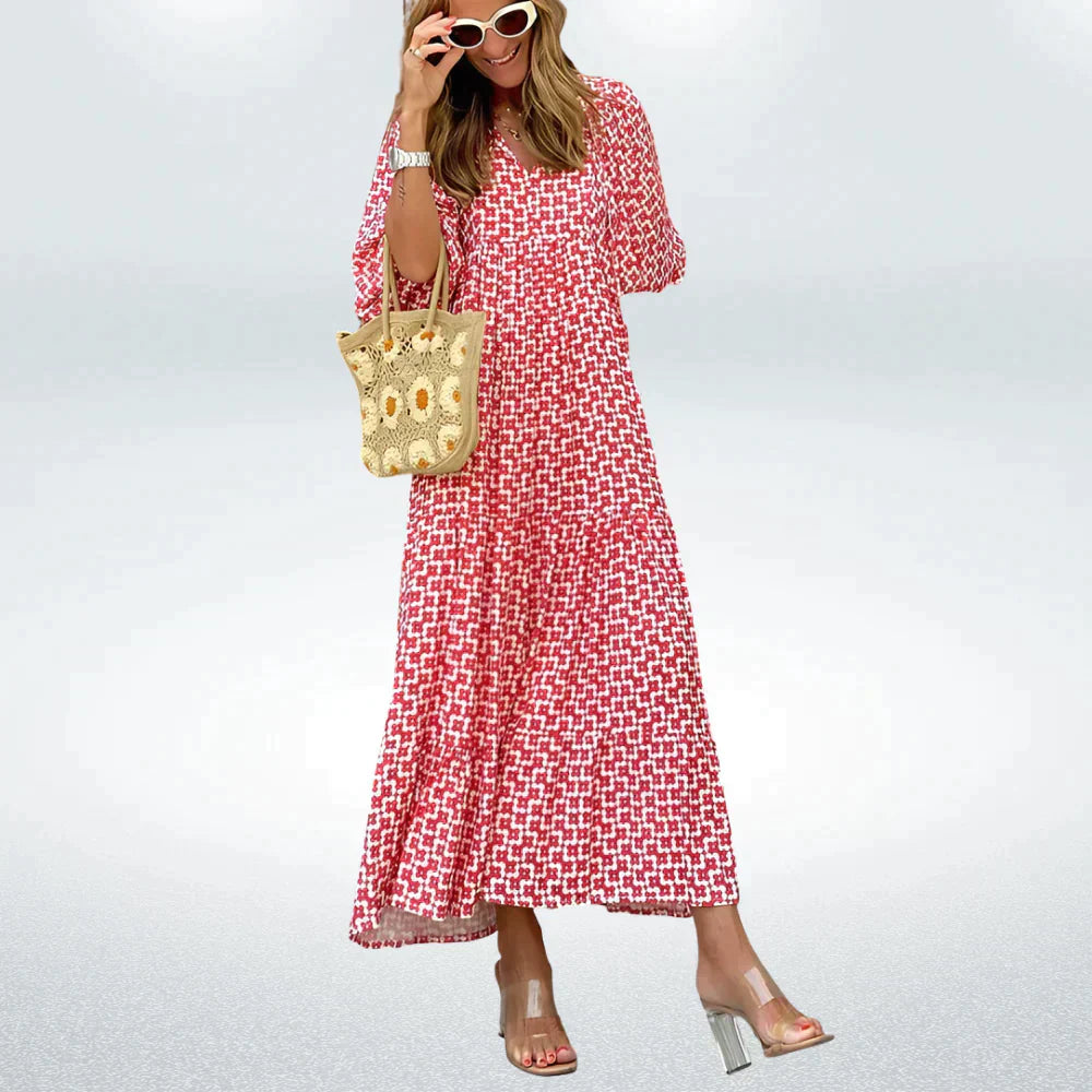 Sophia - Boho Maxikleid für Damen