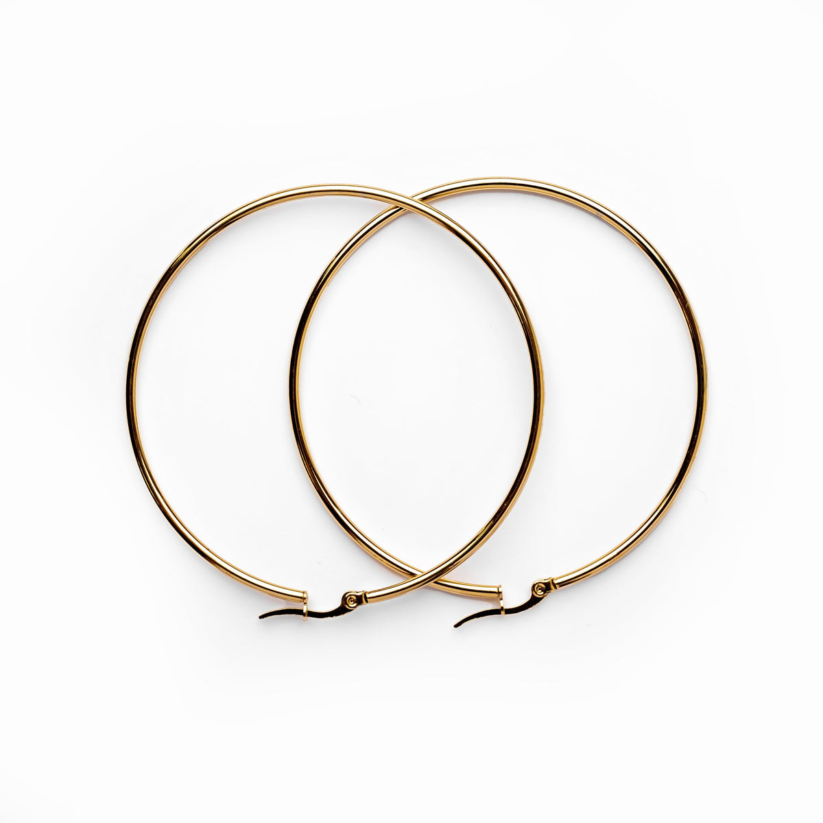 Camille – Elegante goldene Creolen