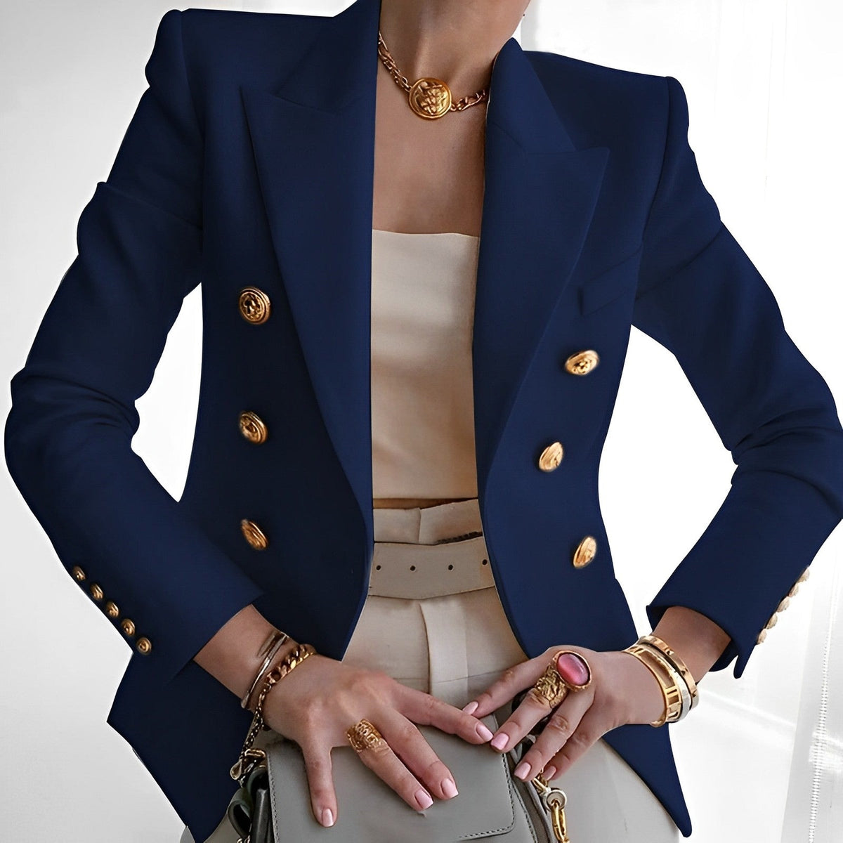 Viejo Plata - Eleganter Damen Blazer