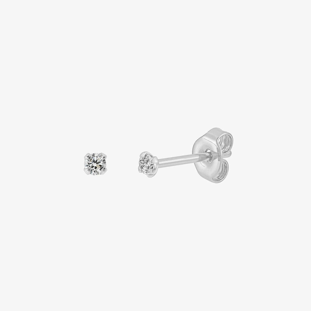 Sloane - Mini Glitzerohrringe von 2mm