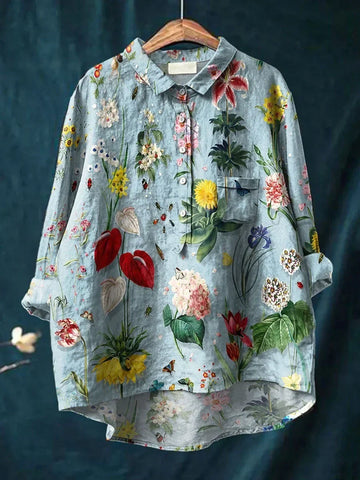 Vera - Bluse mit Blumenmuster