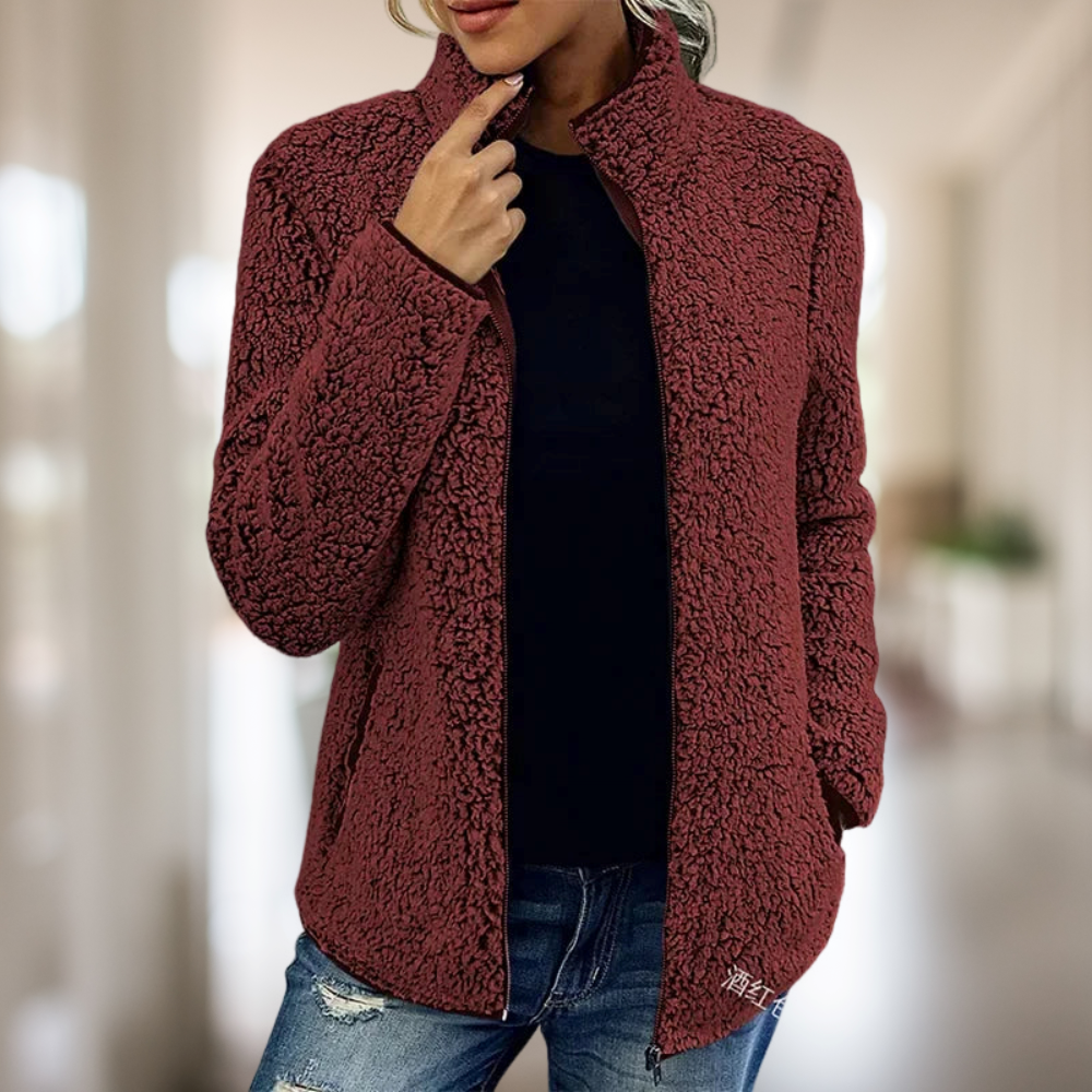 Katie - Fleecejacke mit Reißverschluss