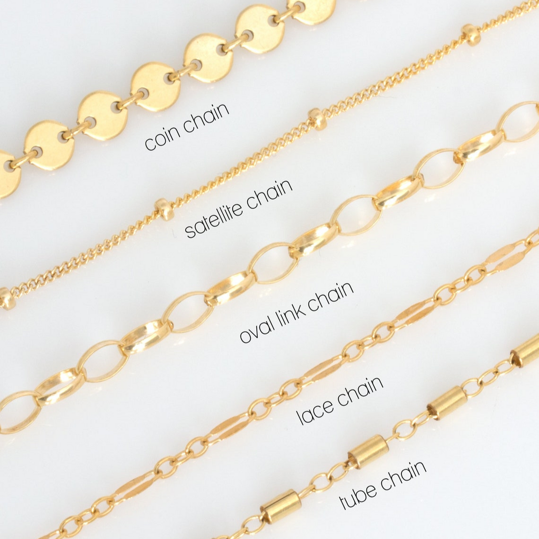 Ketten-Disk-Armband - Schichtarmbandset