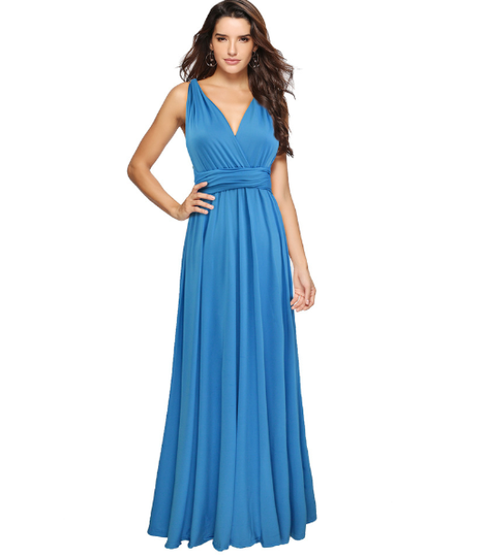 Sarah - Elegantes Damen Maxikleid