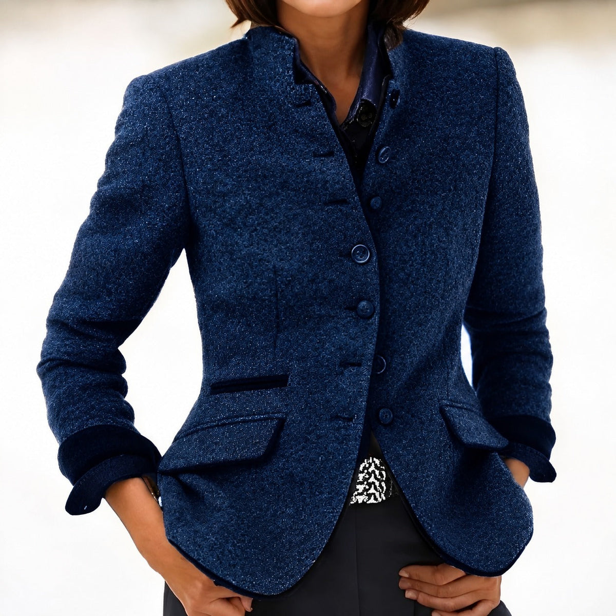 Kaelyn - Elegante Damenjacke mit Taschen