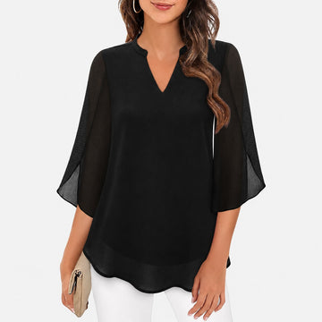 Ella - Leichte Bluse mit speziellen Ärmeldetails