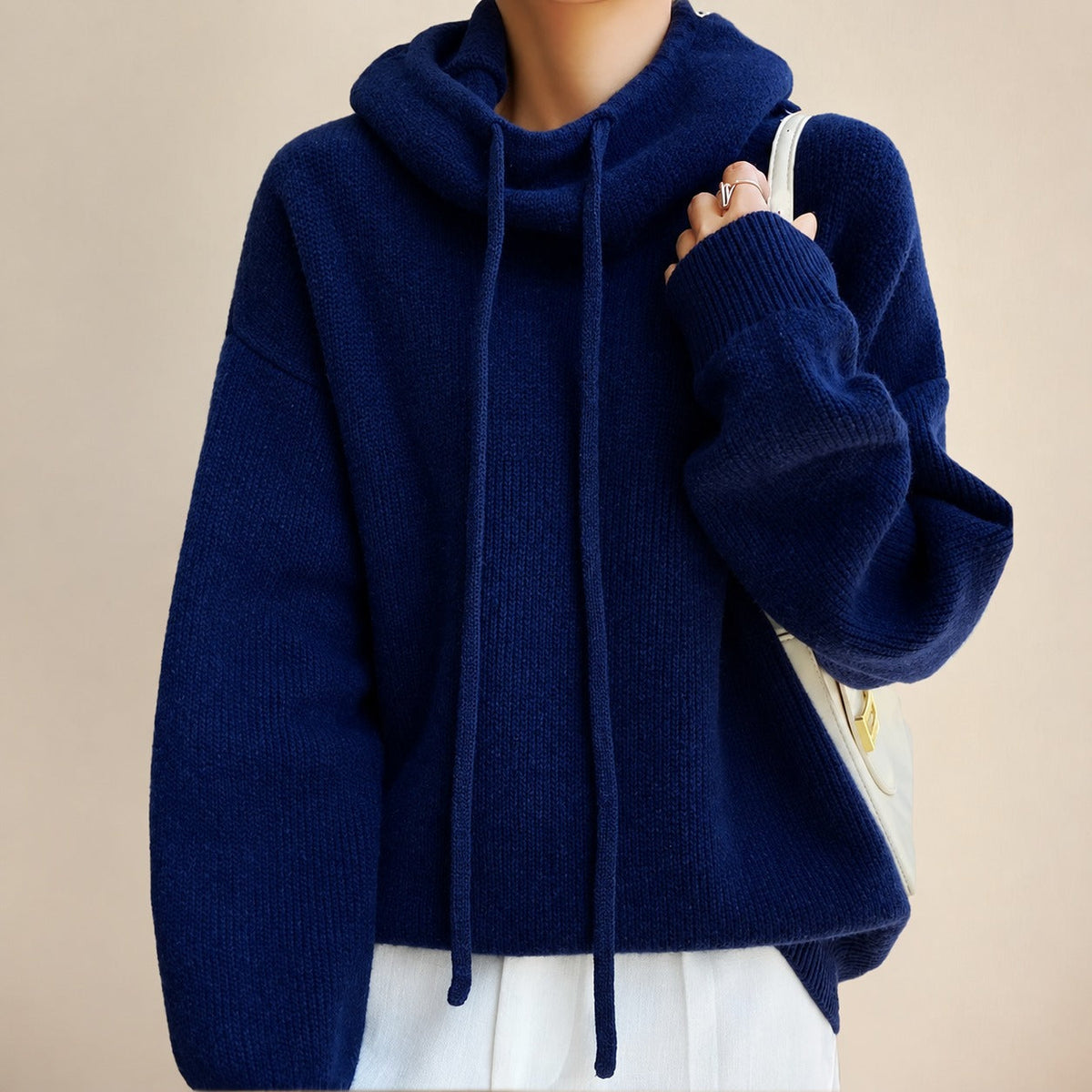 Eden - Eleganter, lockerer Rollkragenpullover