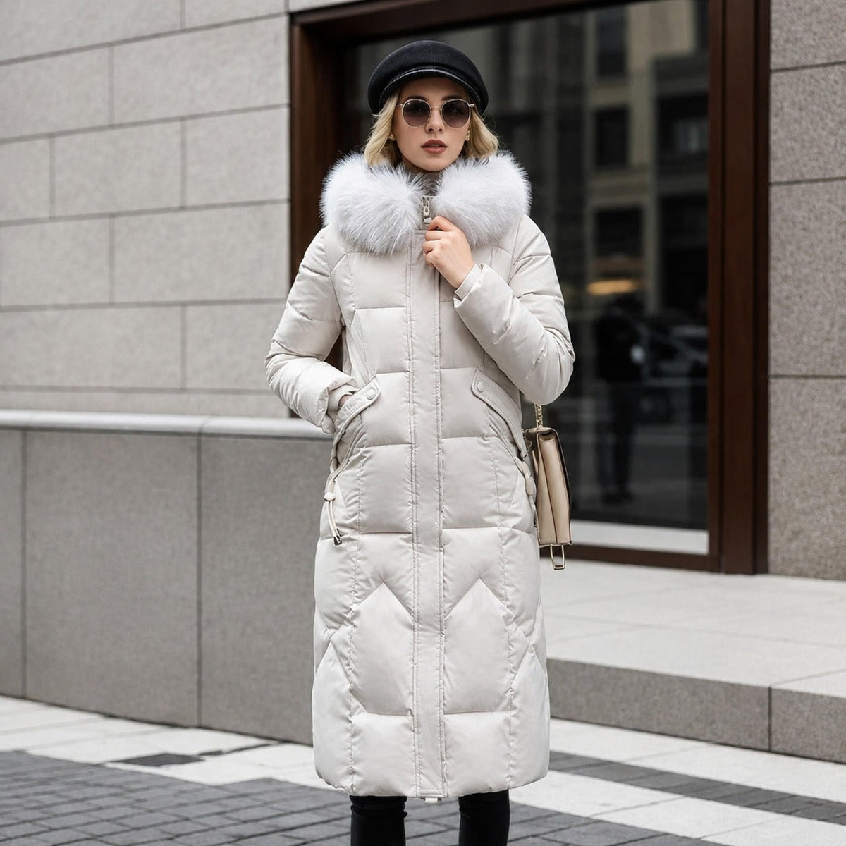 Fara - Damenmantel mit italienischem Stil