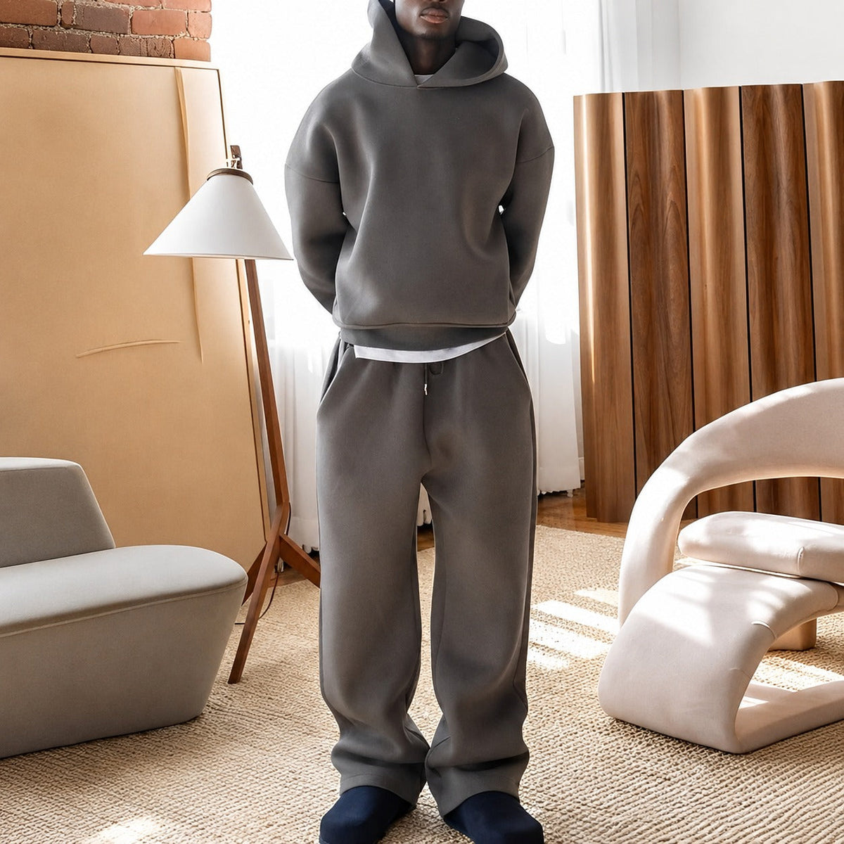 Marco - Komfortables Set mit lockerem Hoodie für Herren