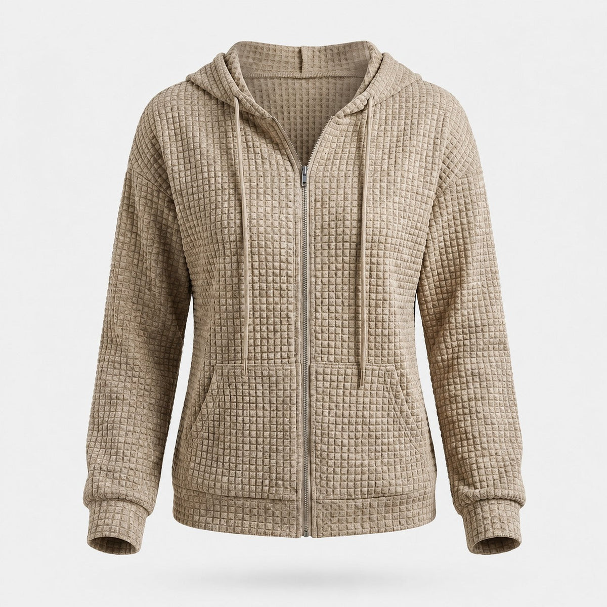 Kristel - Jacke mit wabenartigem Muster