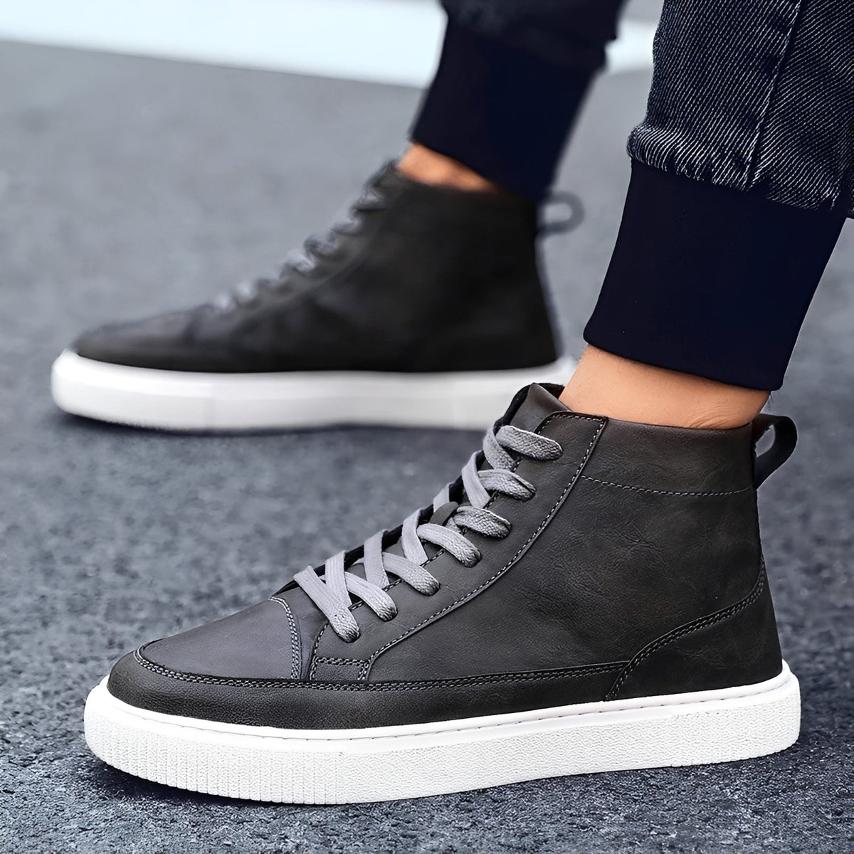 Albert - Stilvoller High-Top-Sneaker für Herren