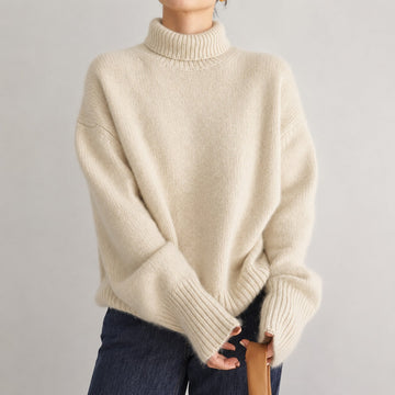 Lea - Komfortabler Damen-Rollkragenpullover