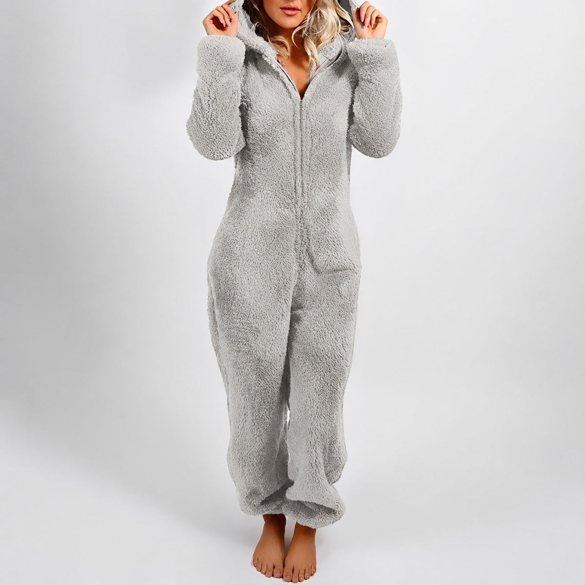 Jasmine - Komfortabler Damen-Kapuzenoverall