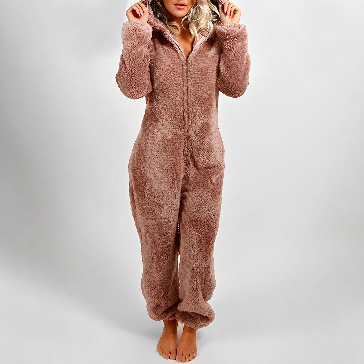 Jasmine - Komfortabler Damen-Kapuzenoverall