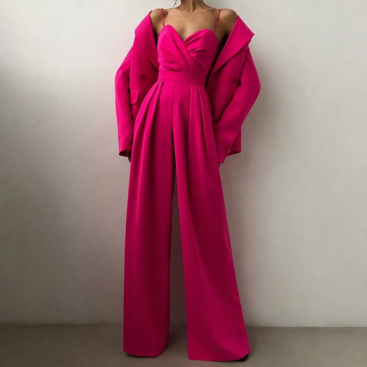Becca - Moderner Jumpsuit mit hoher Taille