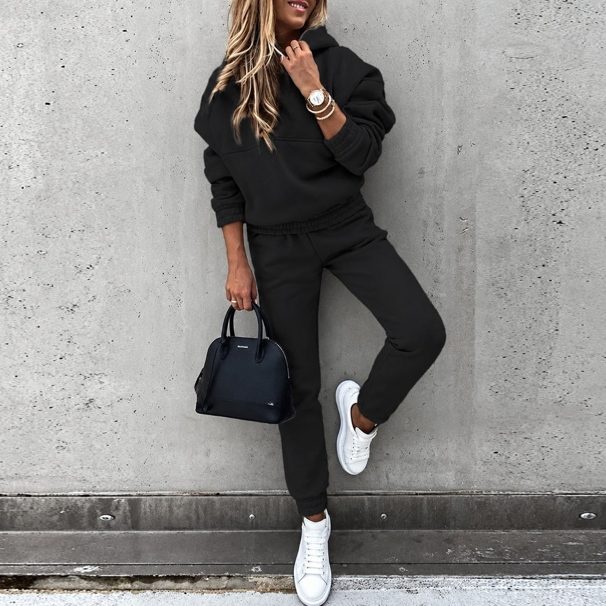 Alisha - Langarm-Sweatshirt- und Hosenset