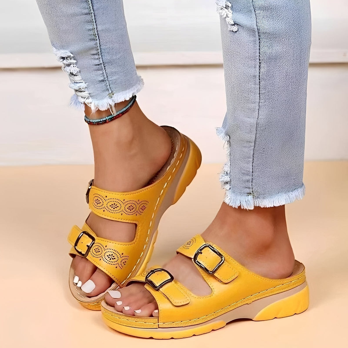 Comfyflex - Zwei-Riemen-Sandalen
