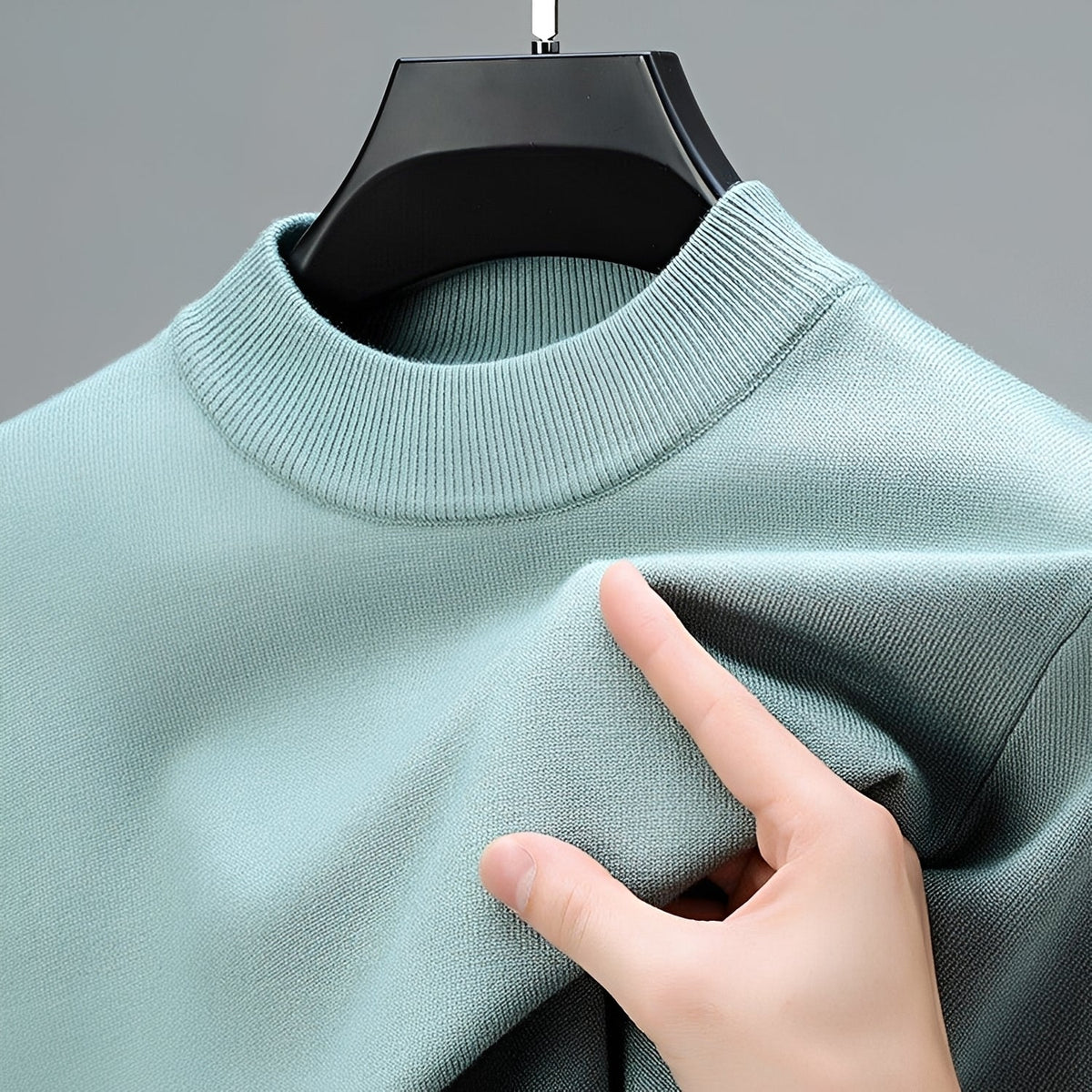 Giorgio - Bequemer Herrenpullover mit variabel einstellbarem Saum