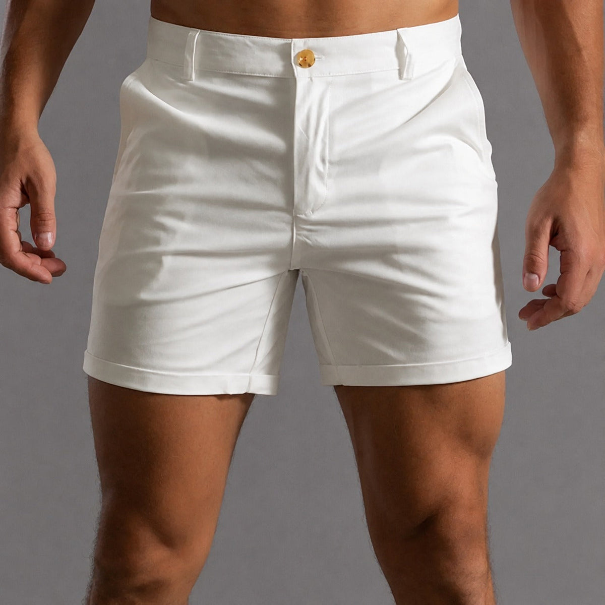 Andrie - Modische Herren-Chino-Shorts