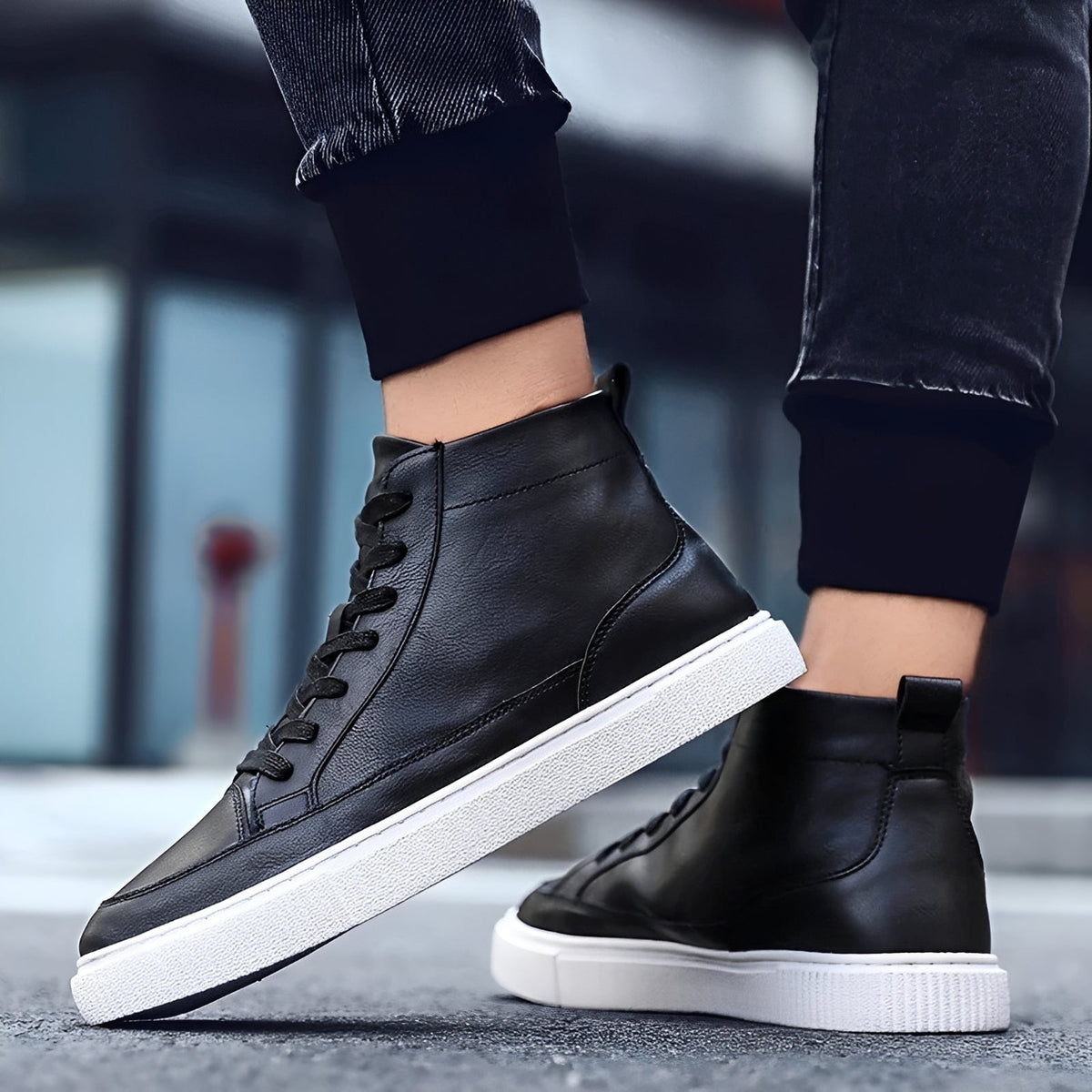 Albert - Stilvoller High-Top-Sneaker für Herren