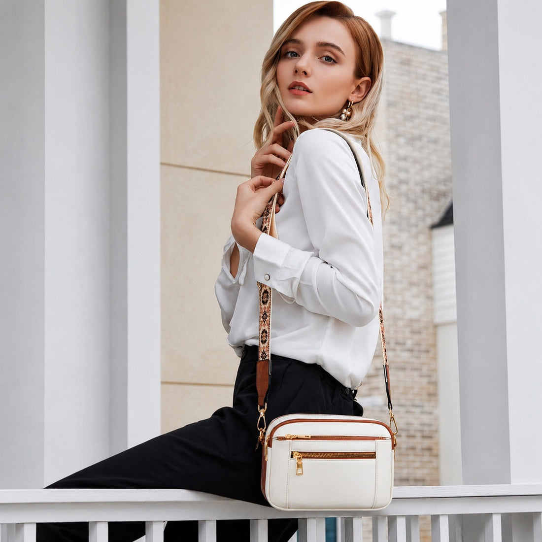 Marissa - Zeitgemäße Tasche mit Reißverschluss