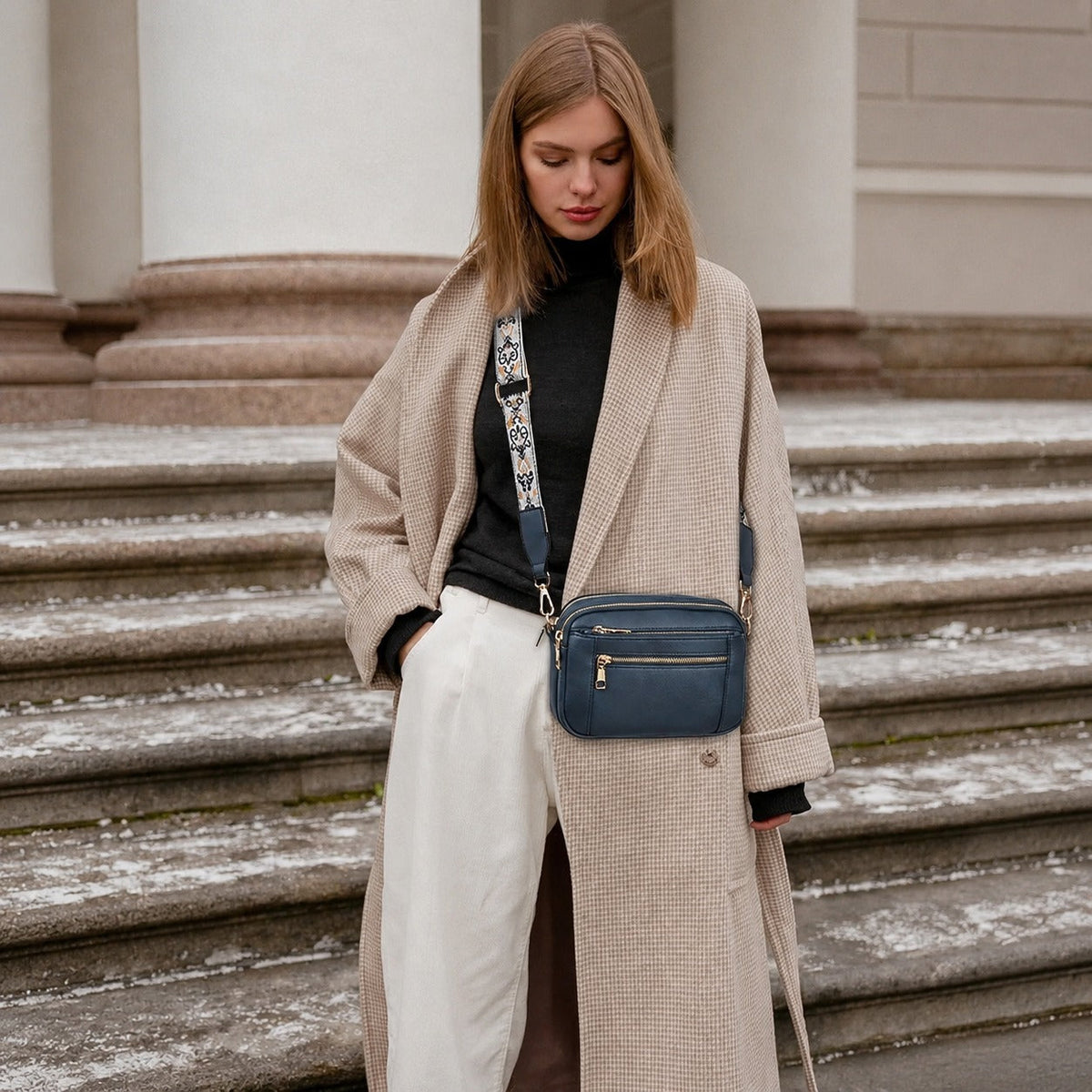 Marissa - Zeitgemäße Tasche mit Reißverschluss