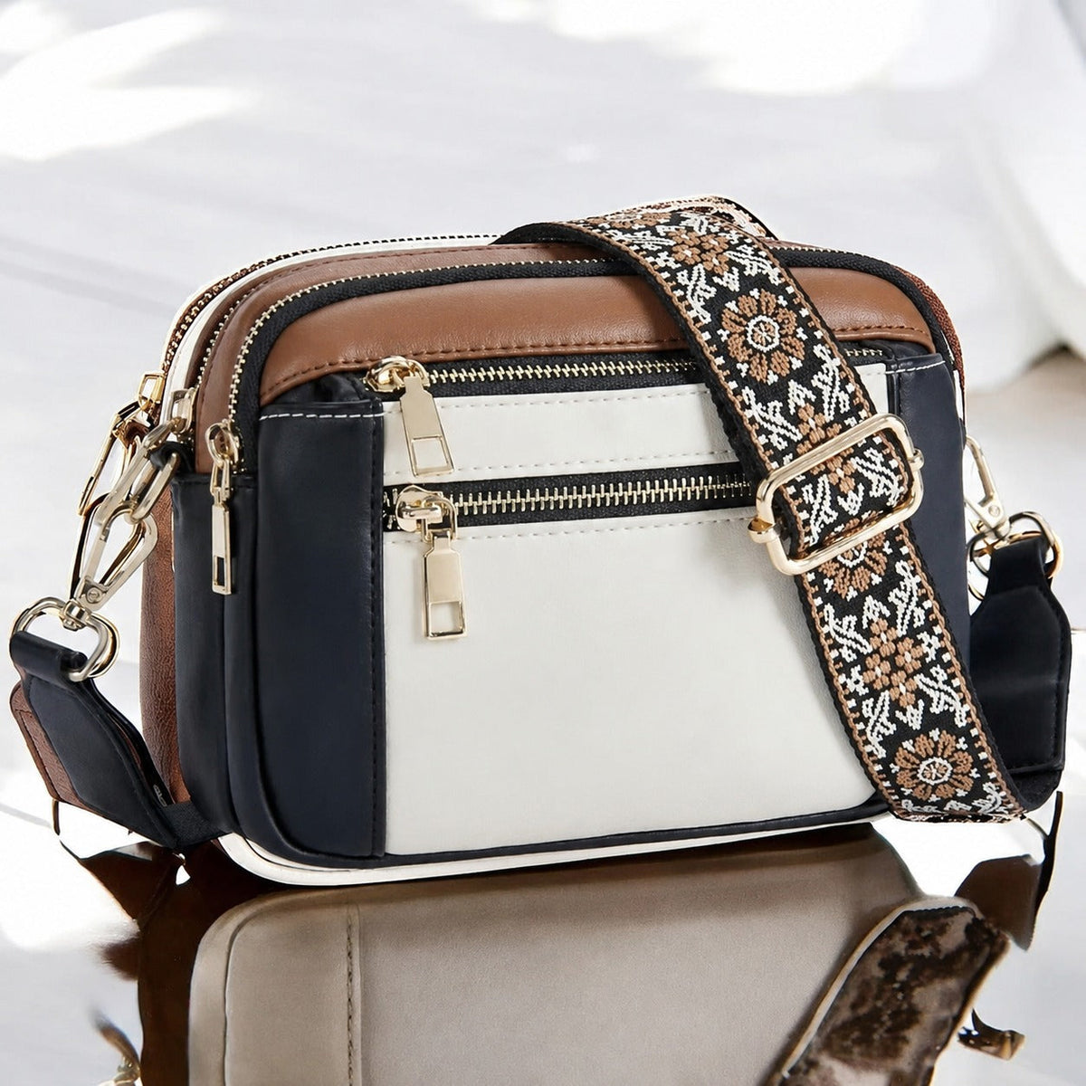Marissa - Zeitgemäße Tasche mit Reißverschluss