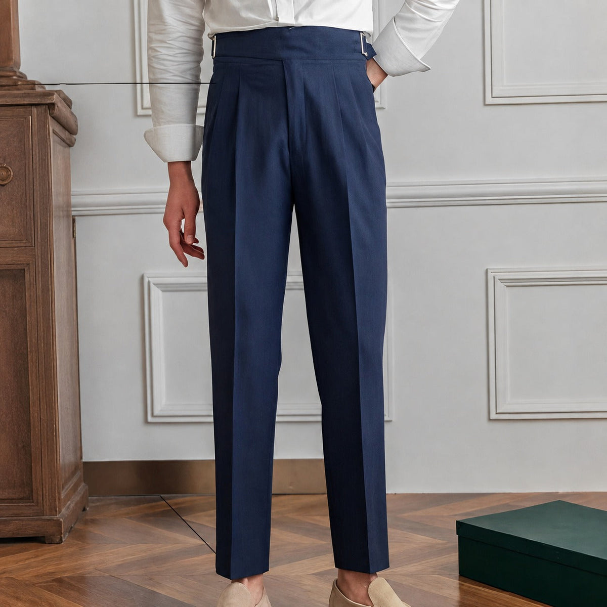 Bronson - Elegante Herrenhose mit anpassbarer Schnalle