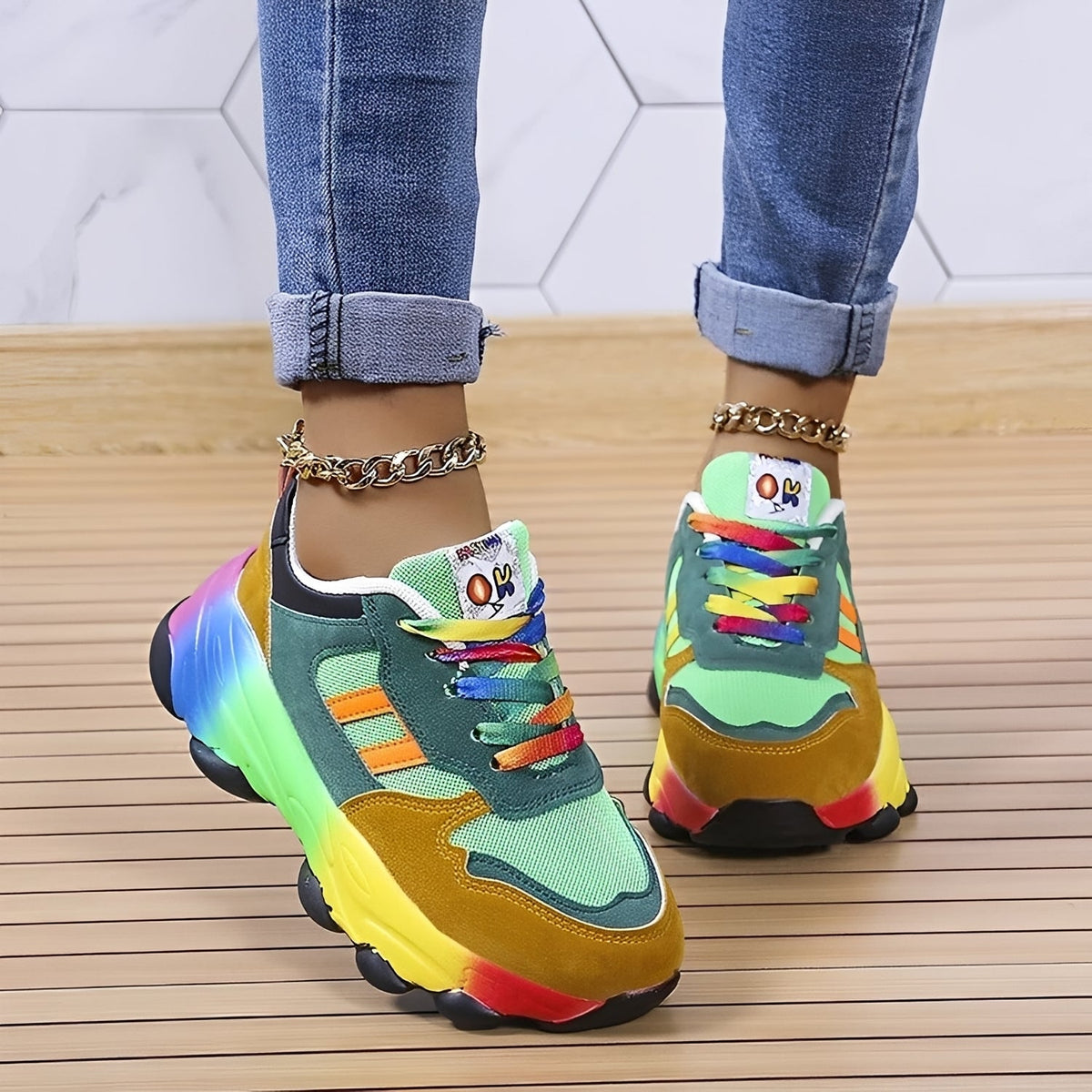 Erika - Komfortable farbenfrohe Schuhe