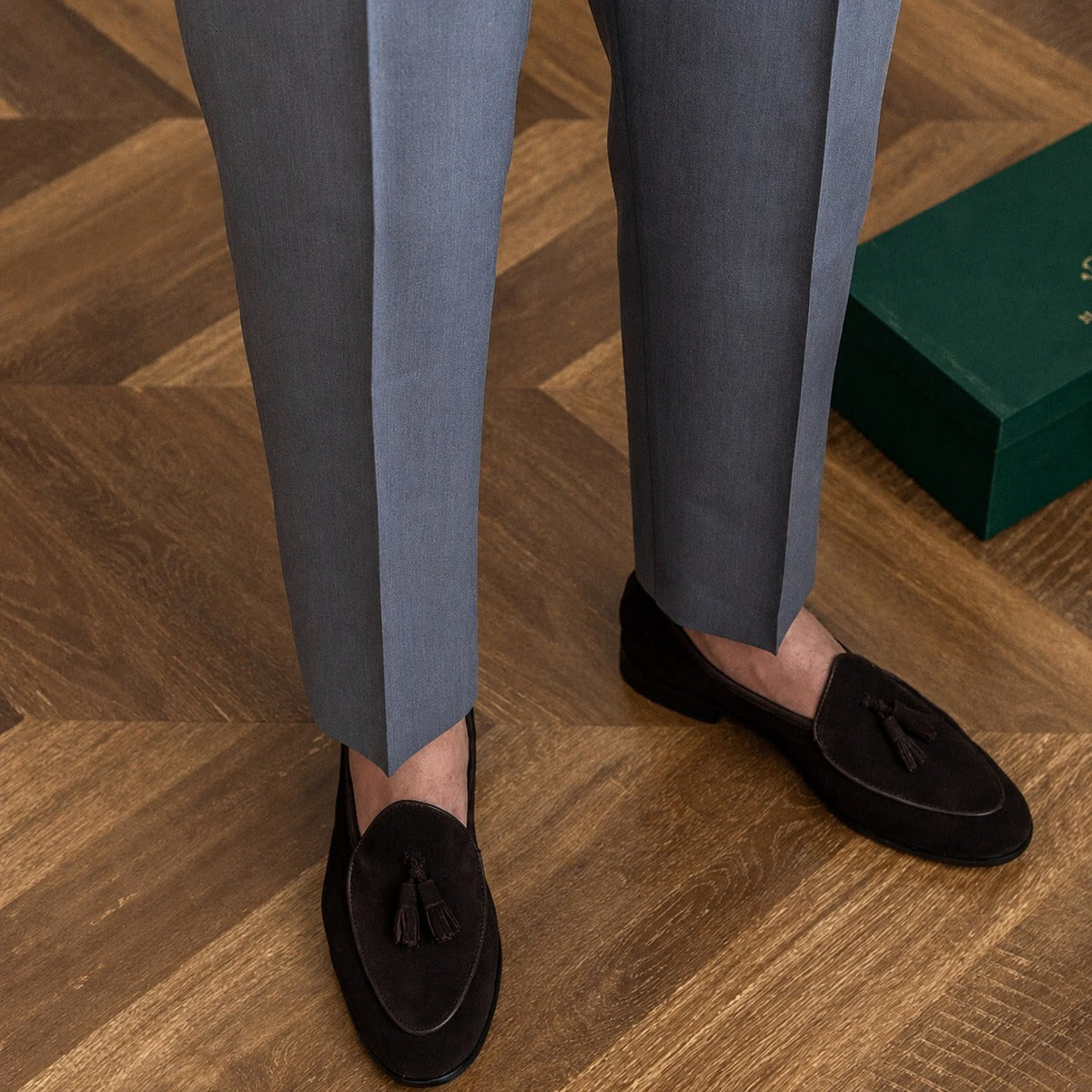 Bronson - Elegante Herrenhose mit anpassbarer Schnalle