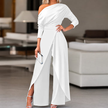 Noelle - Klassischer, enger Jumpsuit