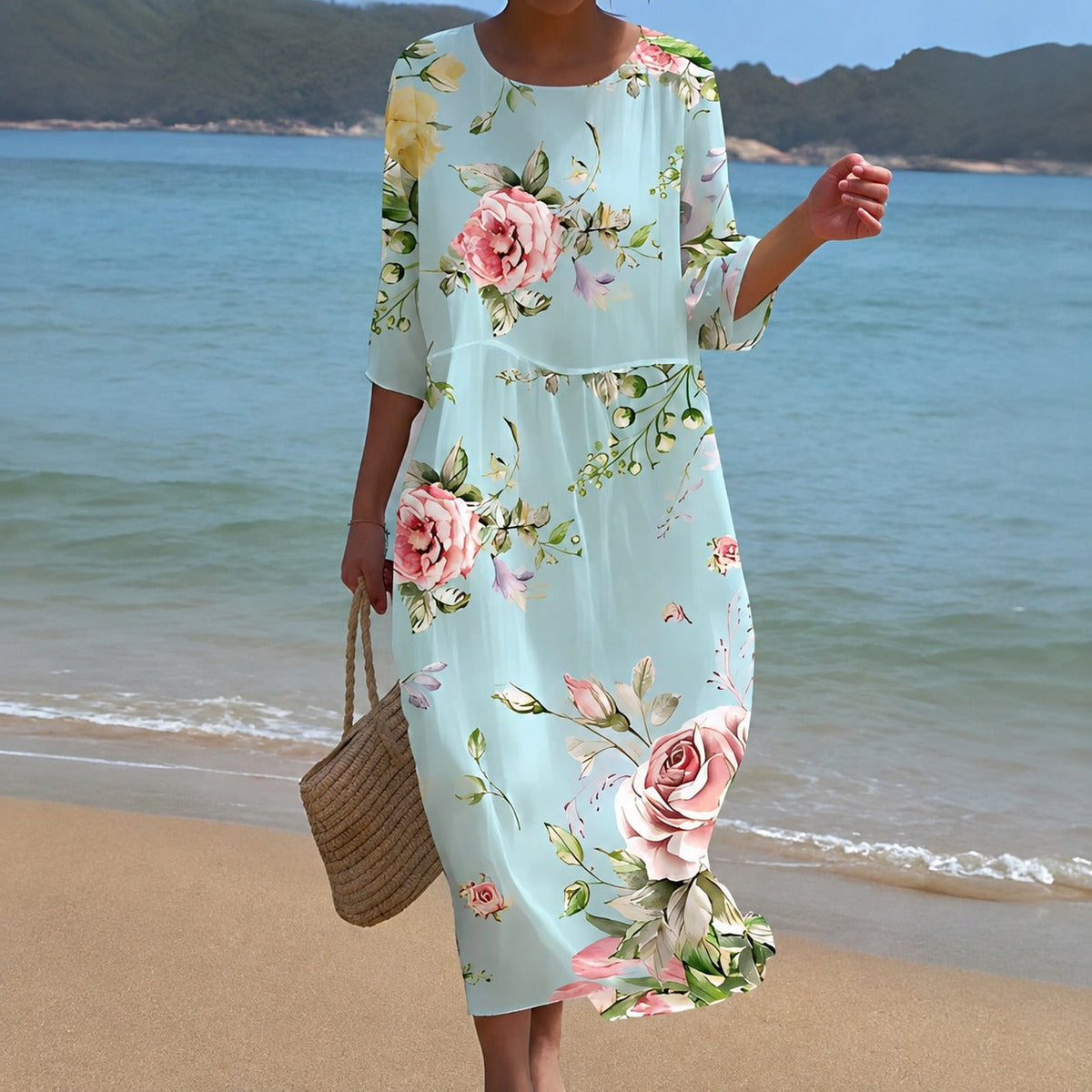 Alina - Elegantes Midikleid