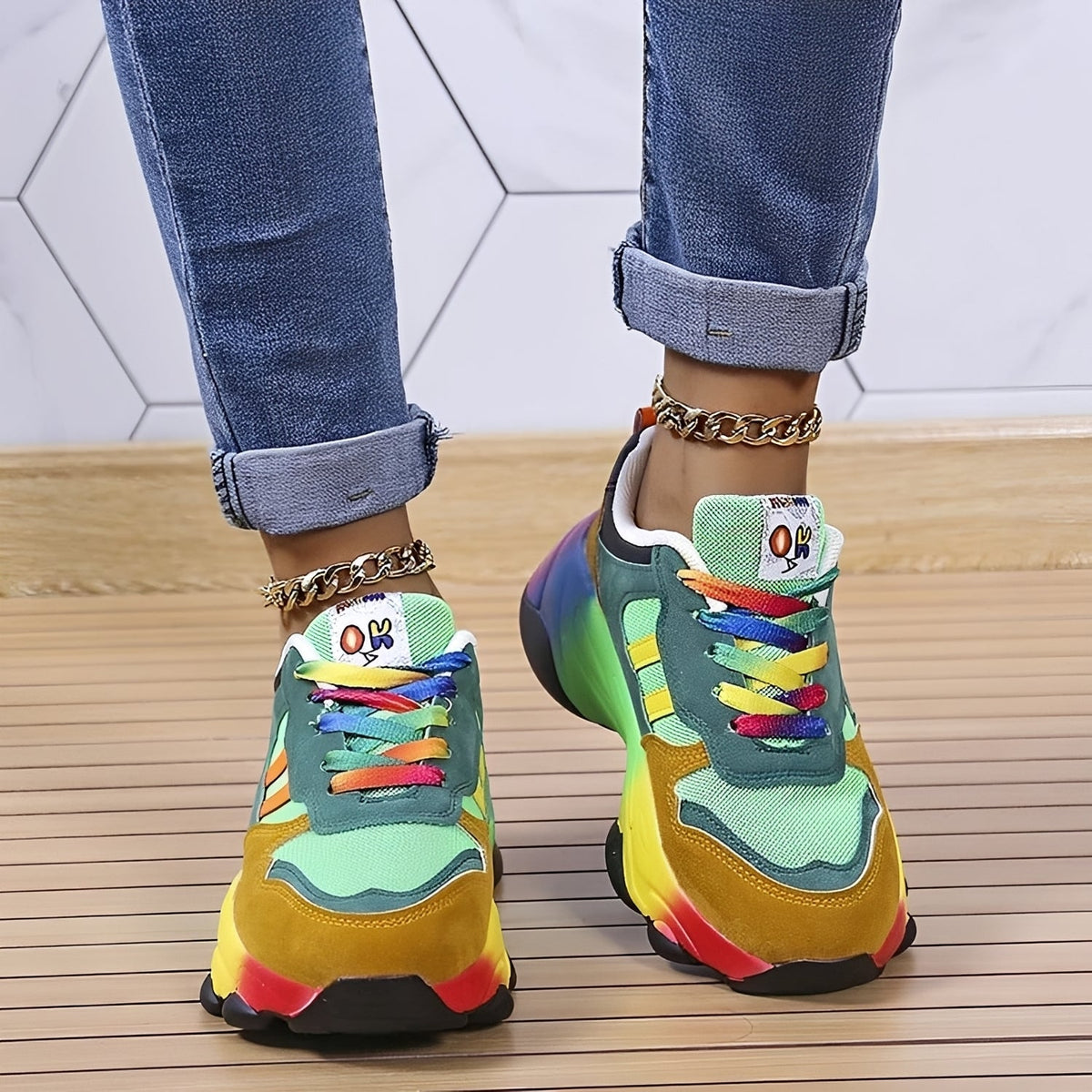 Erika - Komfortable farbenfrohe Schuhe