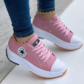 Leinenschuhe - Modische Damen Sneakers
