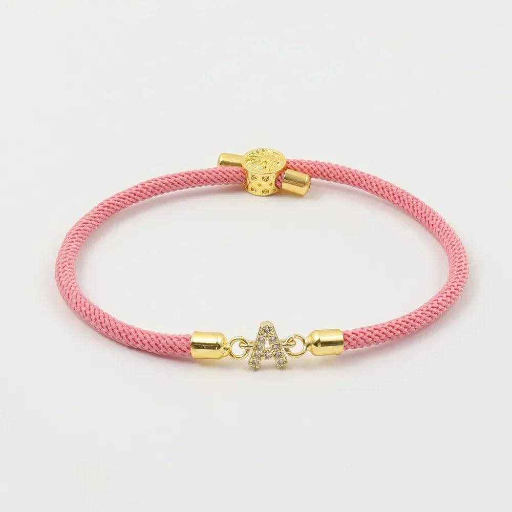 Calla – Verstellbares Armband mit eingraviertem Anfangsbuchstaben