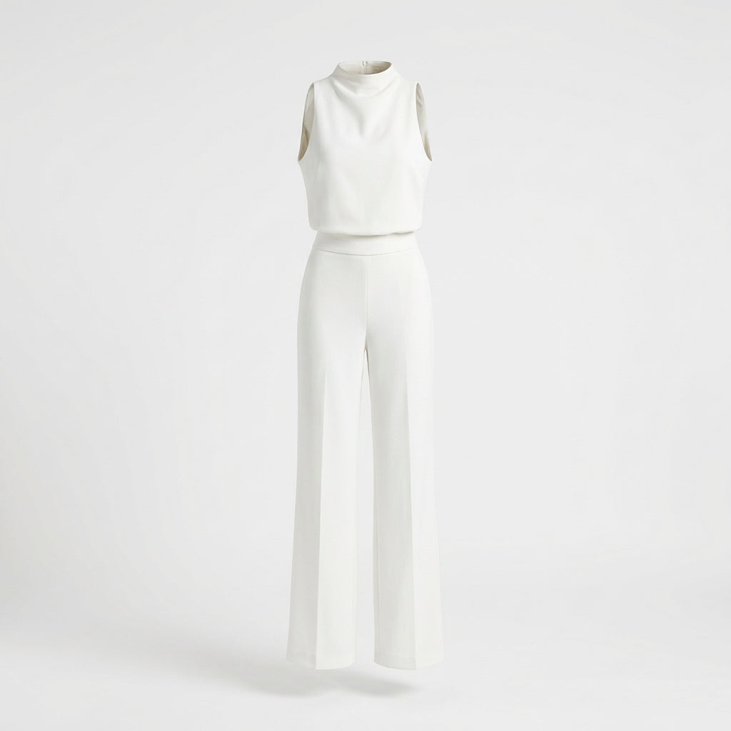 Almerra - Damen-Jumpsuit ohne Ärmel im lockeren Design
