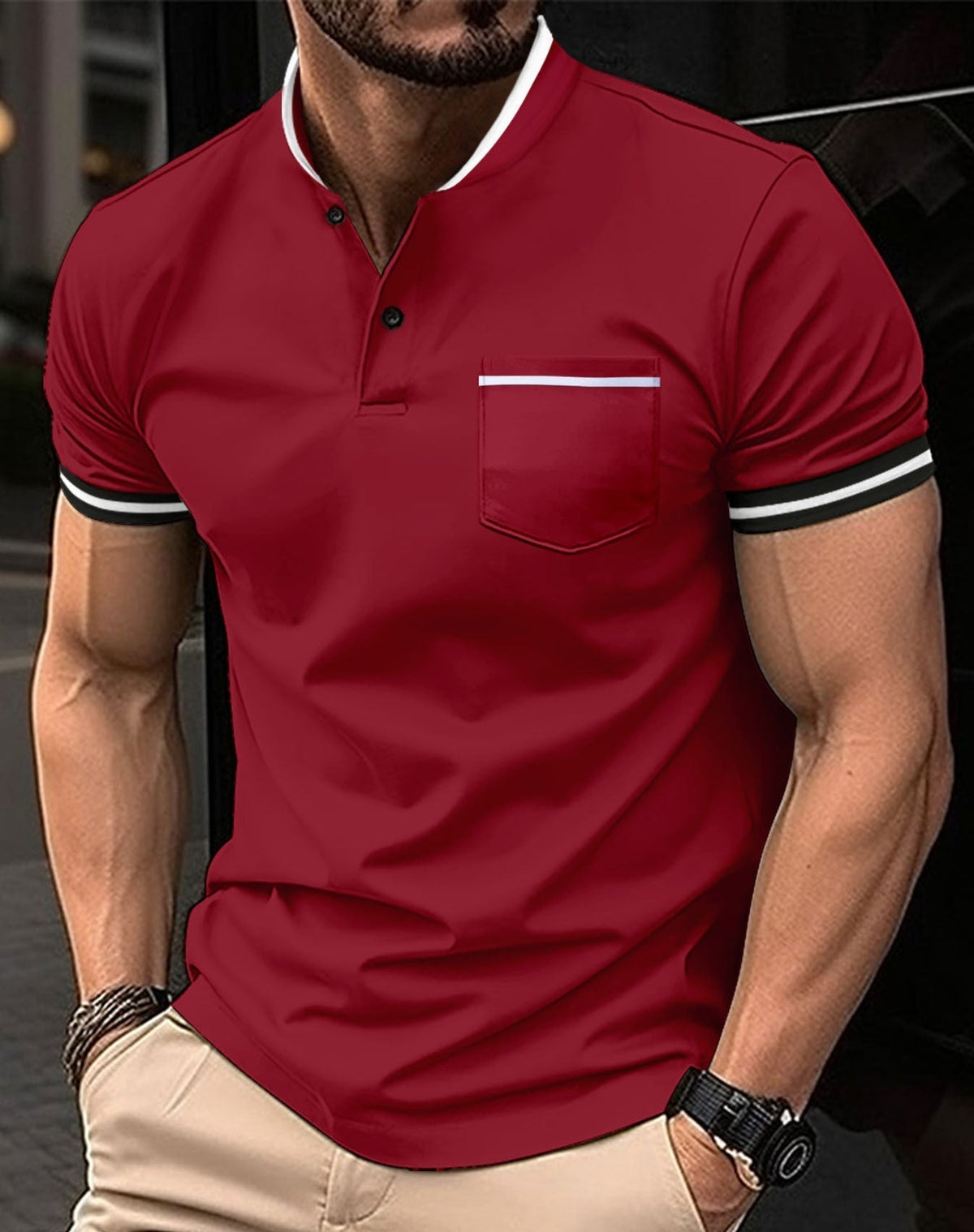 Teodor - Kurzarm Poloshirt
